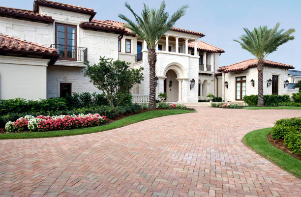 Residential Paver Driveway in Roscommon, MI